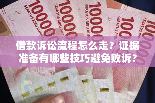 济南借款诉讼流程怎么走？证据准备有哪些技巧避免败诉？