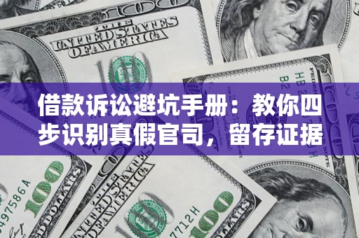 济南借款诉讼避坑手册：教你四步识别真假官司，留存证据不踩雷