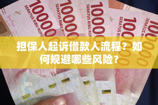 济南担保人起诉借款人流程？如何规避哪些风险？