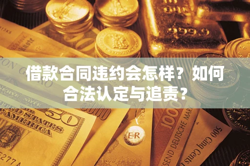 济南借款合同违约会怎样？如何合法认定与追责？
