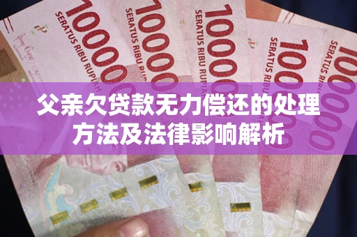 济南父亲欠贷款无力偿还的处理方法及法律影响解析
