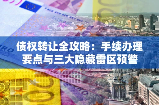 济南债权转让全攻略：手续办理要点与三大隐藏雷区预警